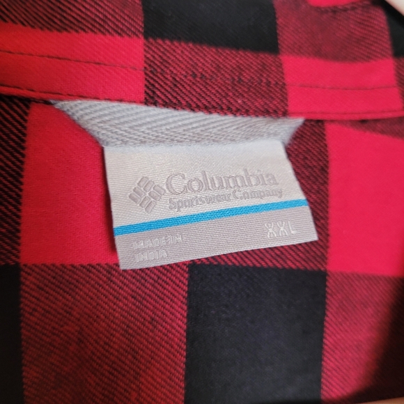 Columbia Buffalo Plaid Men's Flannel Size XXL LIKE NEW - Picture 4 of 8